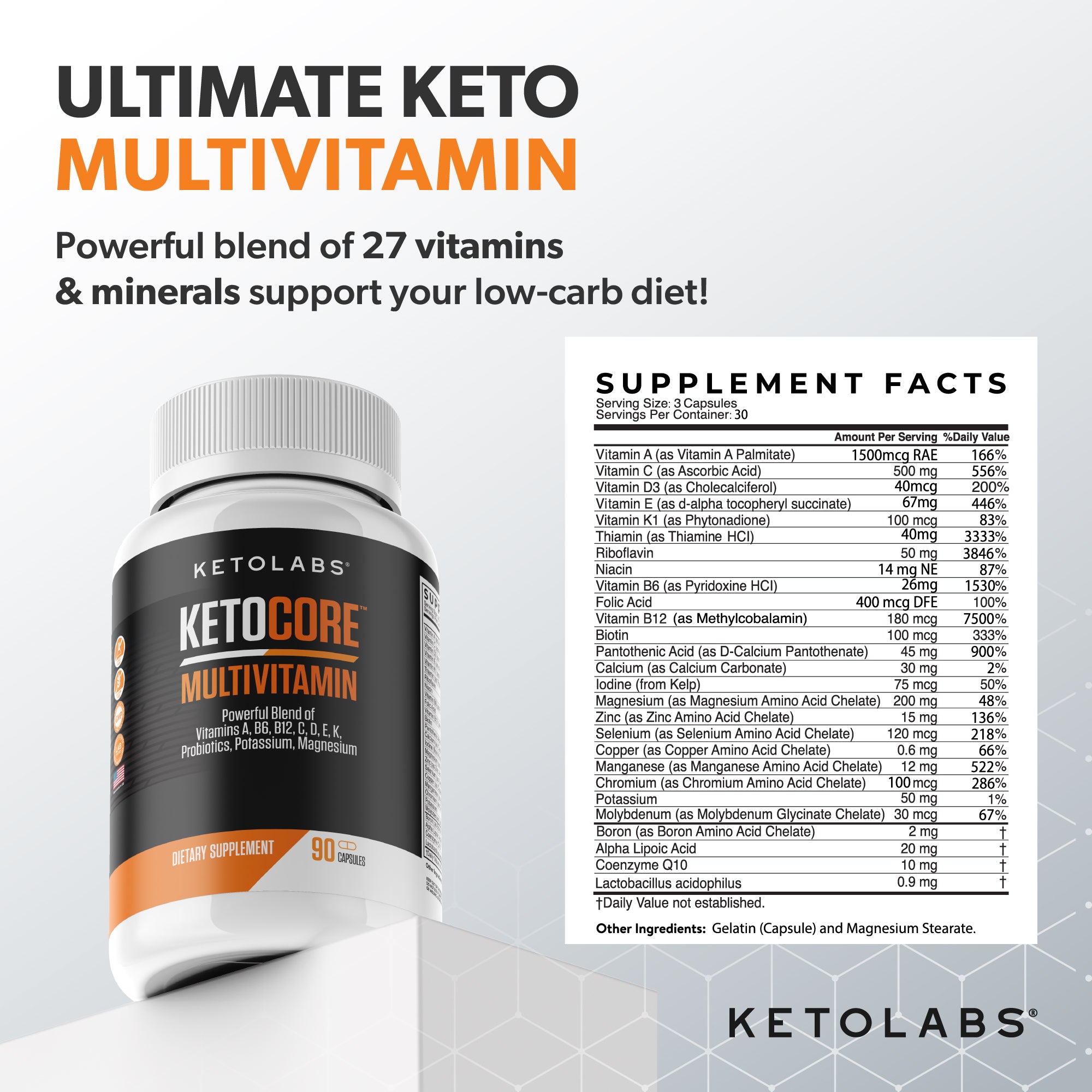 KetoCore Multivitamin